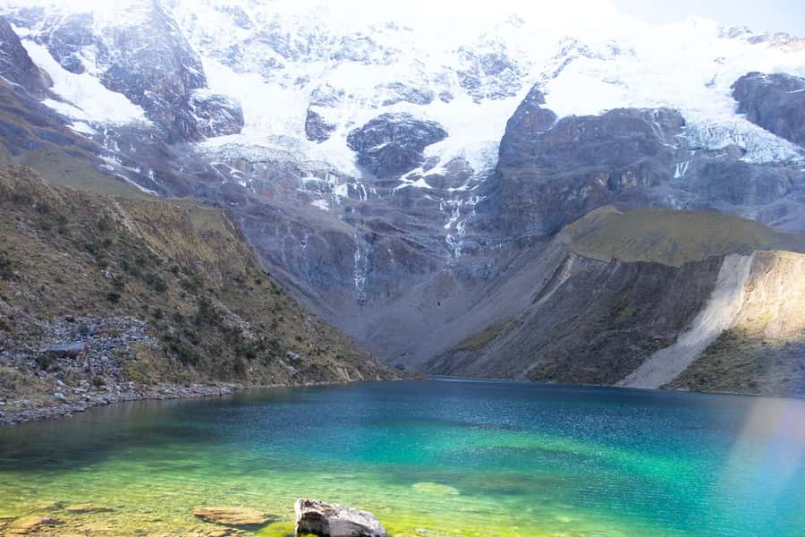 1 day excursion to the Humantay Lake from Cusco. - Humantay Lagoon time: turquoise water and big mountain views