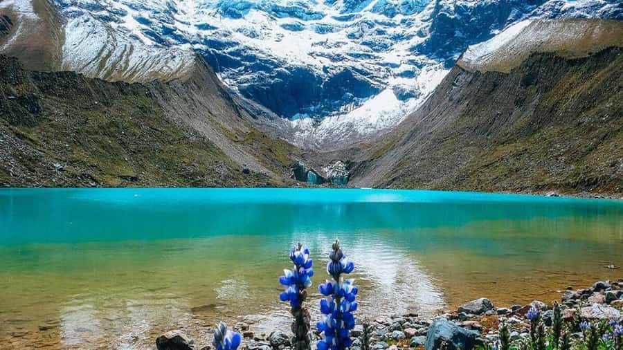 1 day excursion to the Humantay Lake from Cusco. - Challacancha trail start: what the 2-hour hike feels like