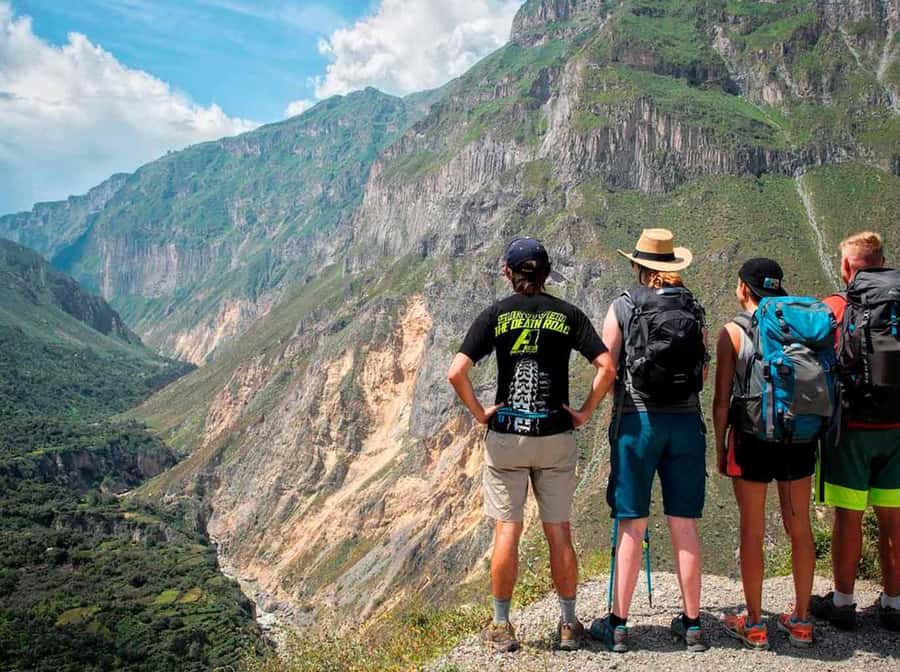 3-day trek to the Colca Canyon from Arequipa ending in Puno - Day 1: Arequipa to San Juan de Chuccho, with Cruz del Cóndor