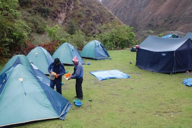 4-Day Salkantay Trek to Machu Picchu - Food, camping gear, and the comfort level you should expect