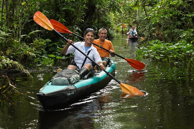 4 Day Tambopata Jungle Tour with Local Guide - Monkey Island and sunset: capuchins, black-and-white monkeys, and a kinder pace