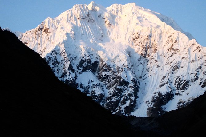 5 Day - Salkantay trek to Machu Picchu - Group Service - Day 2: Huayracpunco, the 15,200-foot pass, and the cloud forest descent to Colcapampa