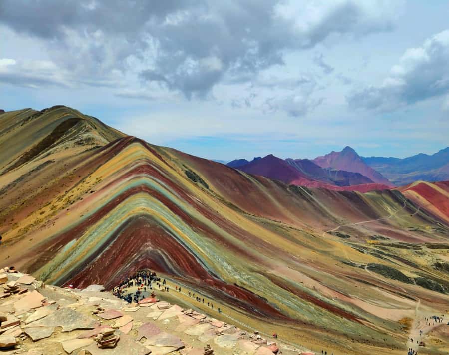 7 Colors Mountain Tour + Red Valley - Hitting Vinicunca early: the 7 Colors Mountain hike