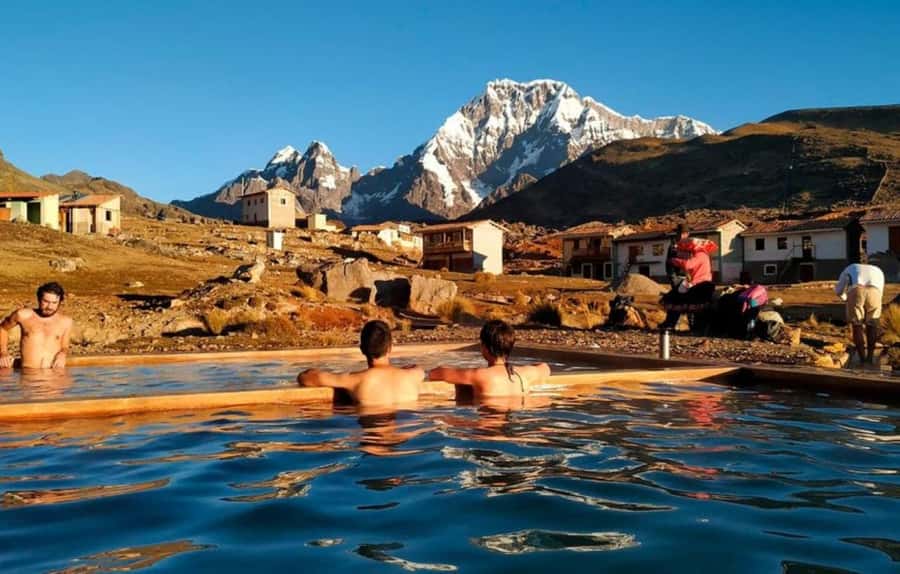 Ausangate 7 Lagoons Tour 1 day + Buffet Breakfast and Lunch - Aguas Termales Pacchanta: your recovery finish