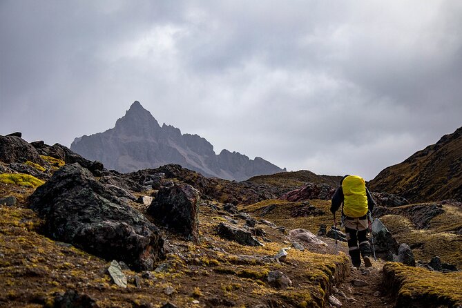 Ausangate and Rainbow Mountain Trek – 3 Days / 2 Nights - Day 1: Upis to Arapa Pass, then camp under Ausangate