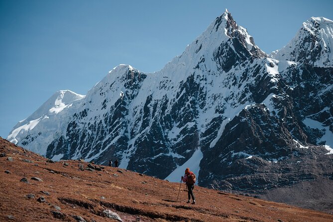 Ausangate and Rainbow Mountain Trek – 3 Days / 2 Nights - Day 2: Puca Pass, glacial lagoons, and Warmisaya’s 360 view