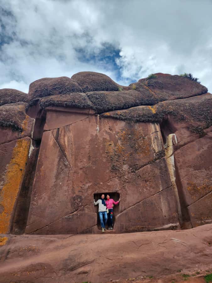 Aymara Route Mystical Cultural Tour - Molloco chullpas: square towers, a circular tower, and niches