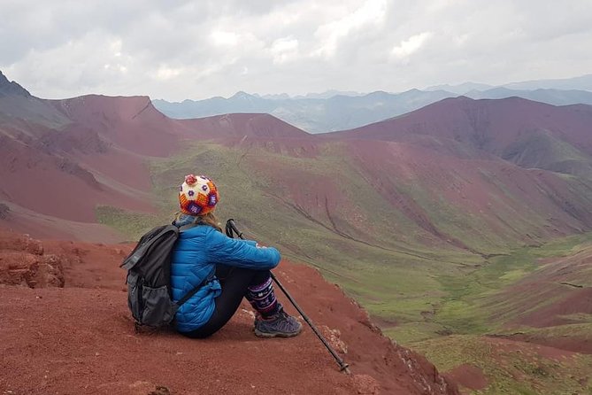Colorful Mountain In The Cusco Region - Red Valley and horses for support: optional extras with trade-offs