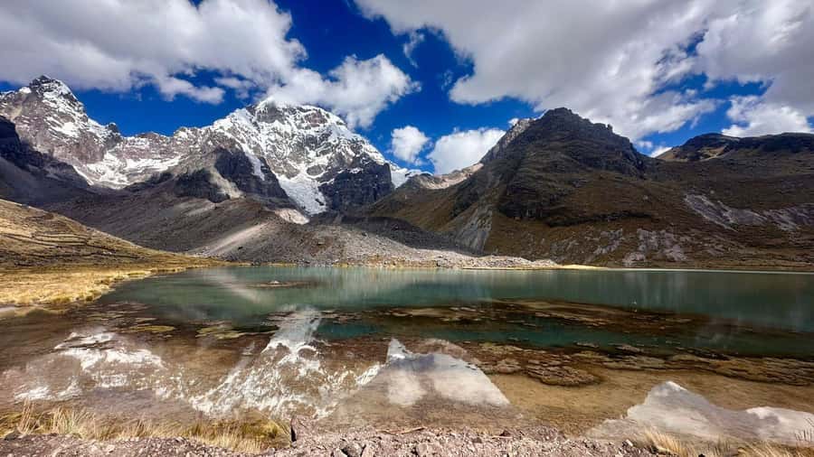 Cusco: Ausangate Tour 7 Lagoons full day - Lunch back in Pacchanta, then a soak in medicinal hot water