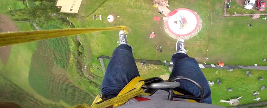 Cusco: Bungee Jump and Slingshot Combo Adventure - Slingshot Launch: The 120-Meter Rocket in About 3 Seconds
