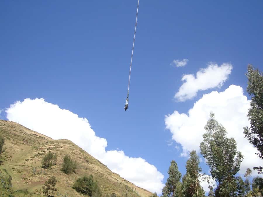Cusco: Bungee Jump and Slingshot Combo Adventure - Bungee Jump in Cusco: Climb, Hang, Then Fall from 125 Meters