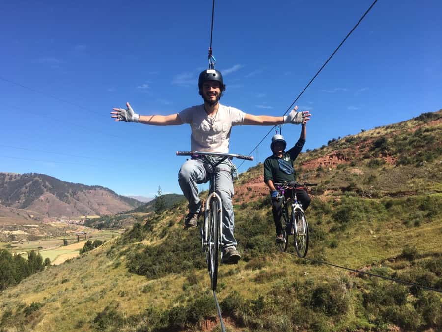 Cusco: Extreme Sky Bike and Rappelling Adventure - Getting From Plaza Regocijo to the Adventure in Cachimayo