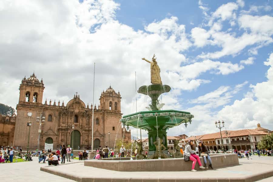 Cusco: Half-Day City and Nearby Archaeological Sites Tour - Cathedral of Cusco in the Main Square, the city’s most imposing monument