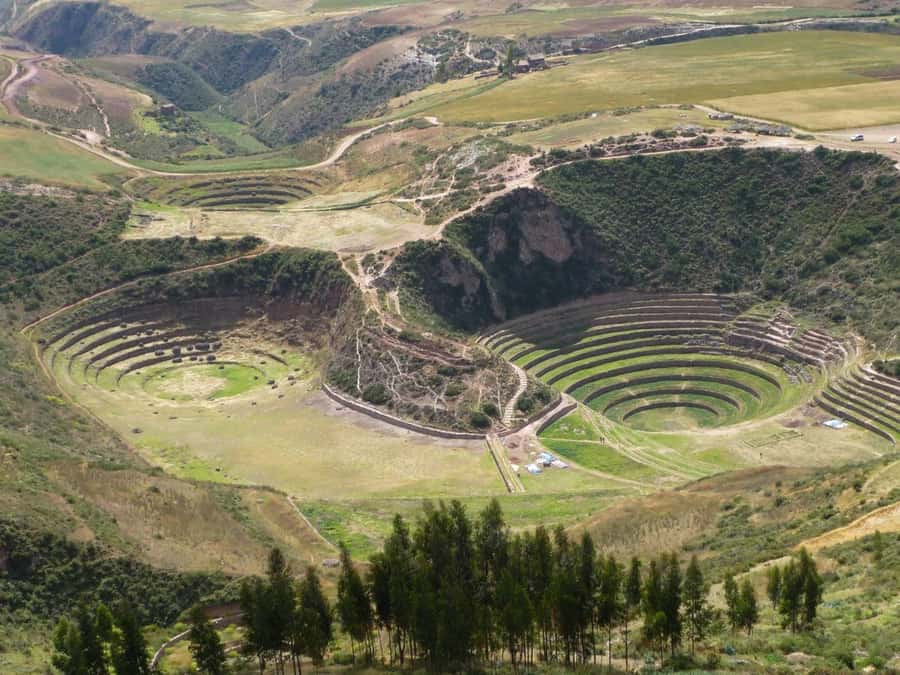 Cusco: Maras Salt Mines & Inca Moray Half Day Trip - Moray terraces: the Inca rings you can walk and look into