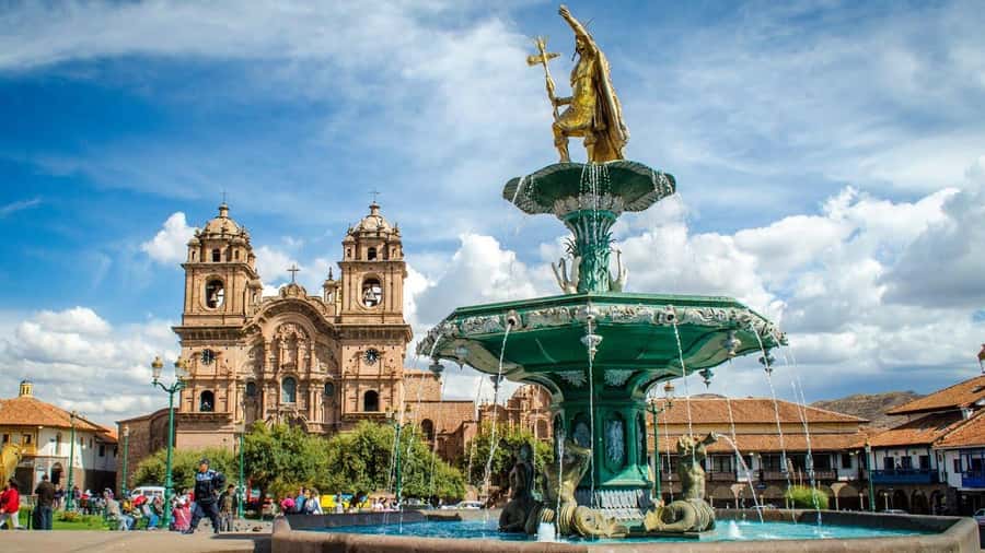 Cusco: Open-Top Bus City Tour - The white Statue of Christ: photo stop, viewpoint payoff, and altitude vibes