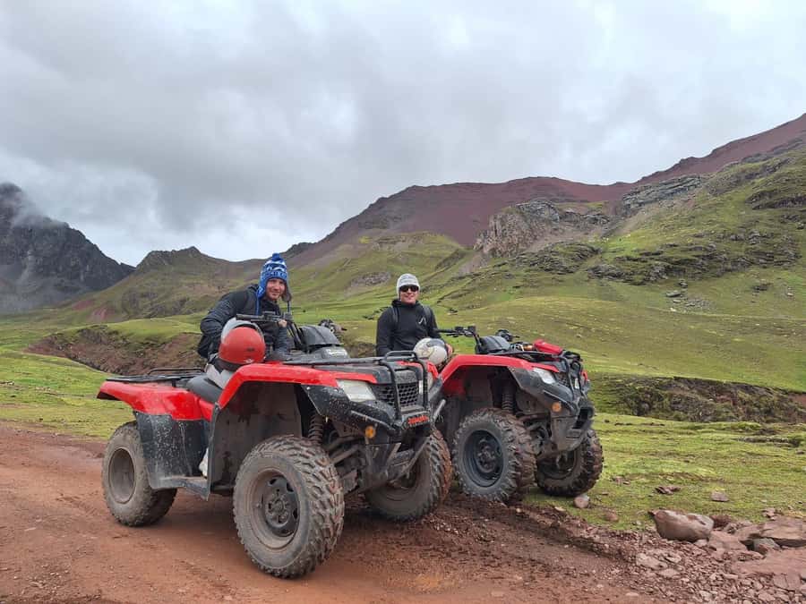 Cusco: Rainbow Mountain In Quad Bikes /walk 5 minutes/+meals - Quad Bike Time in Cusipata District, Safety and Trail Reality