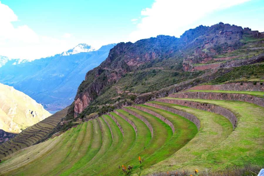 Cusco: Sacred Valley of the Incas Tour - Pisac Archaeological Park: terraces you can actually see working