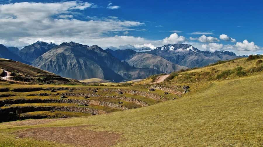 Cusco | Visit Maras, Moray, Chinchero, Pisac | Valle Vip - Chinchero first: terraces, archaeology, and a colonial temple