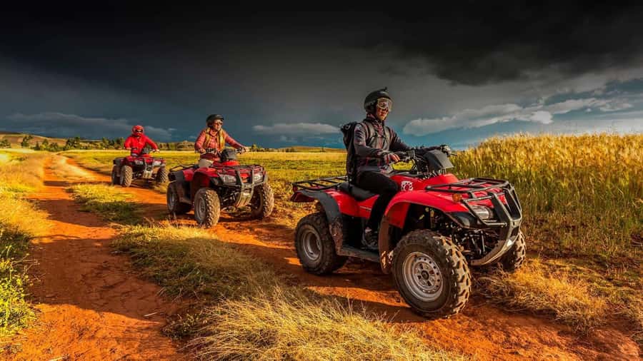 Cusco: Zipline + ATV's | Salt Mines of Maras and Moray | - The Ziplines: Safety Briefing, Then Four Cable Flights