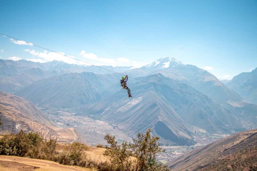 Cusco: Zipline in the Sacred Valley - Gear up: harness, helmet, gloves, and safety guidance