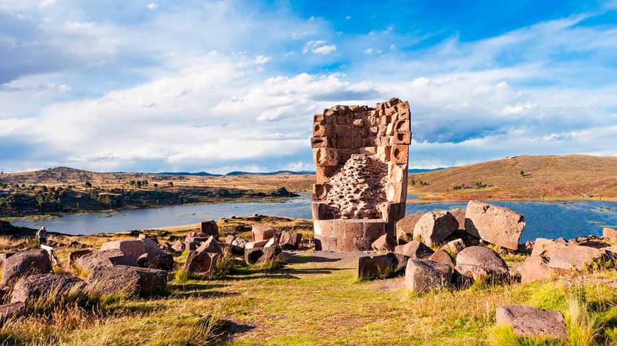 Discover the Celestial Wonder of Sillustani: Towers of Time - Waruwaru mounds: the practical Andean engineering lesson