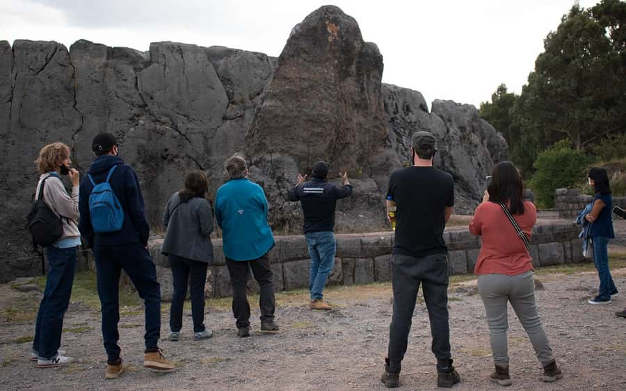 ECONOMIC PRIVATE TOUR IN THE CITY OF CUSCO - HALF DAY - Tambomachay, the Water Temple: a “listen with your eyes” moment