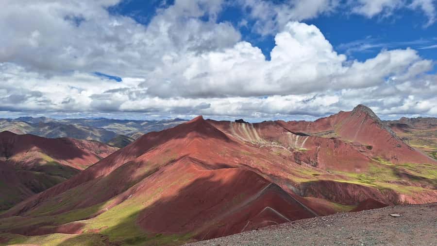excursion to colorful mountain & red valley viewpoint cusco - The Red Valley viewpoint walk: short, but worth the effort