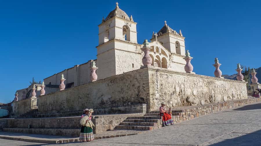 From Arequipa: One Day Trip to Colca Canyon Ending in Puno - Town stops in Colca: Pinchollo, Maca, and Yanque