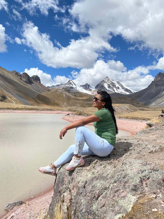 From Cusco: 7 lakes with hot springs in Ausangate and meals - The First Lake Hike: Where the Real Effort Starts