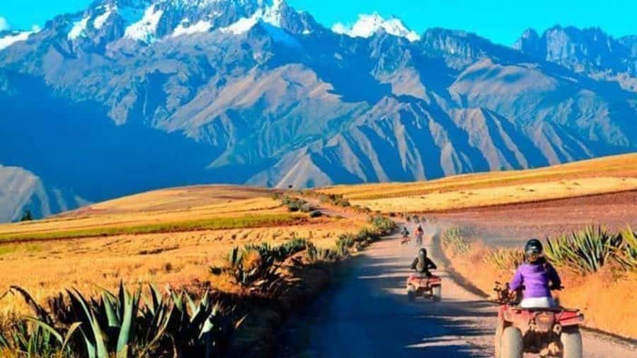 from Cusco: Atv Tour Maras, Moray, and Salt Mines - ATV Practice First: How You Build Confidence on the Ride