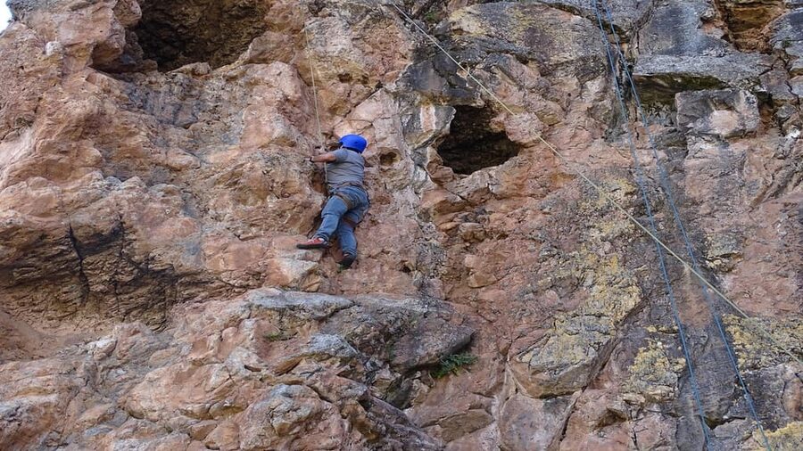 From Cusco: Balcony of the Devil Rock Climbing - Limestone climbing: fun friction you can feel in your arms