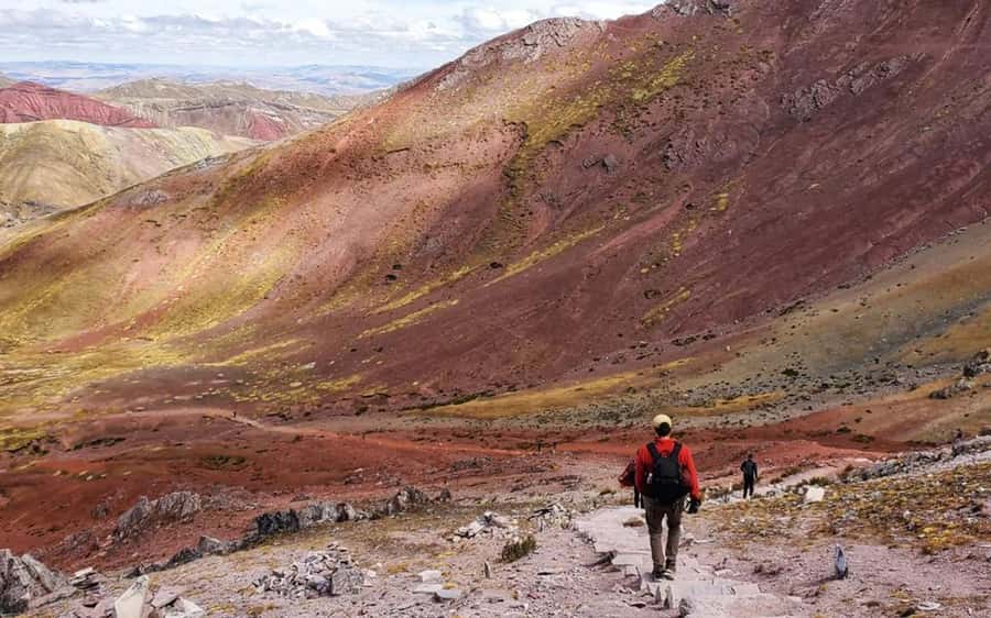 From Cusco: Full day Palccoyo Mountain tour - Palccoyo from Cusco feels calmer than the headline rainbow mountain