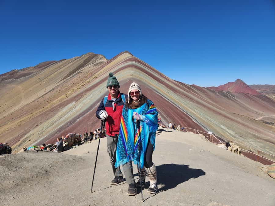 From Cusco: Full Day Tour to Vinincunca Rainbow Mountain - Break time and guided explanations at the top