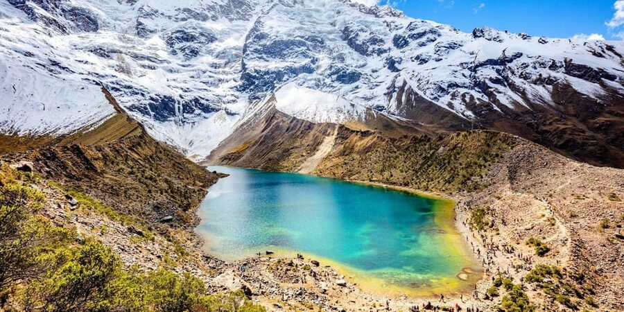 From Cusco: Hike to Humantay Lake one day With Meals - The Return: Walk Back to Soraypampa and a Buffet Lunch in Mollepata