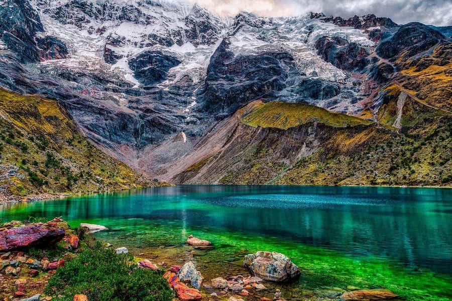 From Cusco: Humantay Lake with Breakfast and Lunch Buffet - Soraypampa plateau: where the big peaks show up