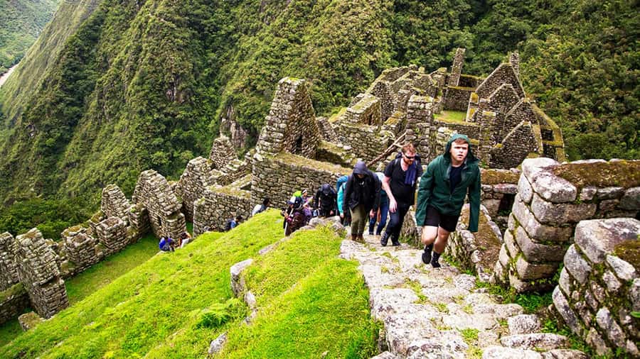 From Cusco: Machu Picchu 2-Day Inca Trail - Machu Picchu day: bus up the canyon and a guided tour on stone terraces
