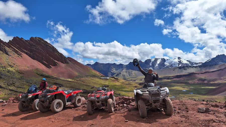 From Cusco: Mountain of colors and red valley on ATVs - Walking Up to Montaña de Siete Colores, With Options if You Need Them