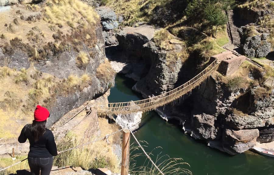 From Cusco: Q'eswachaka Bridge & 4 Lagoons Full-Day Tour - The Walk Across the Bridge: Swing, Height, and Real Adrenaline