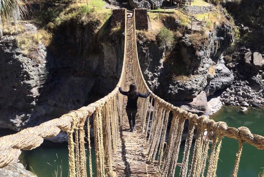 From Cusco: Q'eswachaka Bridge & 4 Lagoons Full-Day Tour - Photo Stops and Optional Water Views Under the Canyon