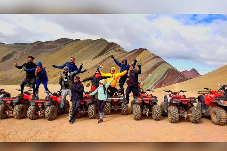 From Cusco: Rainbow Mountain in ATV Quad Bikes + meals - The short walk to Vinicunca, plus your best photo plan