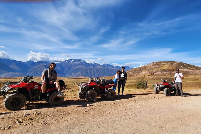 From Cusco Sacred Valley Tour ATV Moray And Salineras - Maras salt mines: the ATV route that breaks up the sightseeing