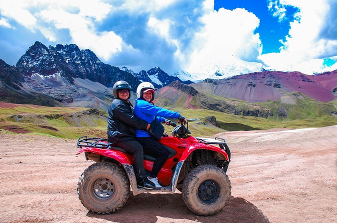 From Cusco: Vinicunca Rainbow Mountain ATV Tour with Meals - Descent and the return to Cusipata for lunch