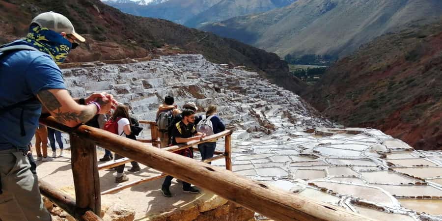 From Ollantaytambo: Moray, Maras, and Chinchero Guided Tour - Maras salt mines: 2000 working pools and living tradition