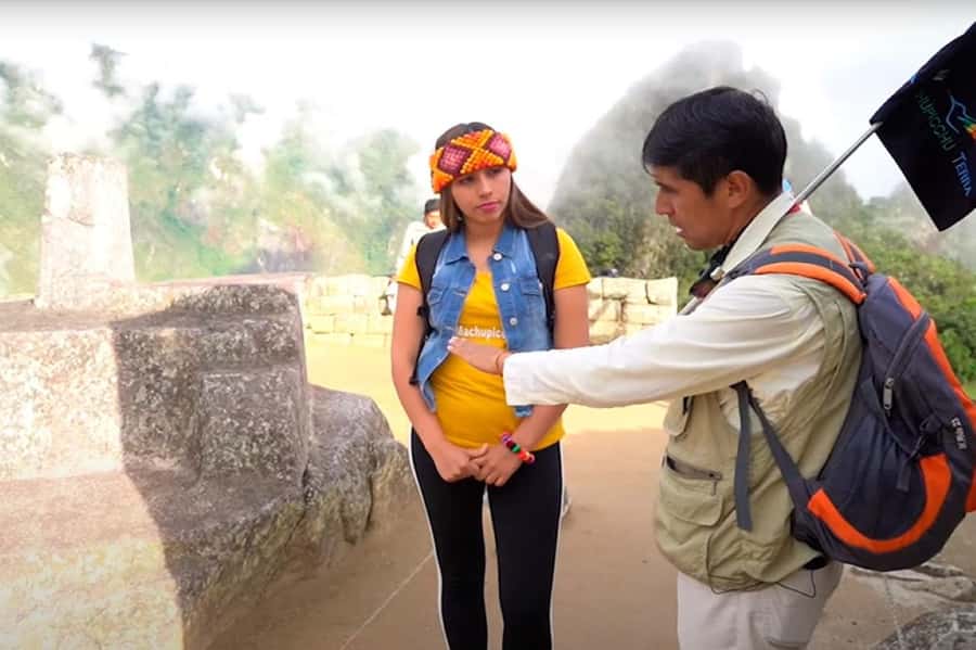 Guide in Machu Picchu - Meeting before the entrance, and timing your arrival