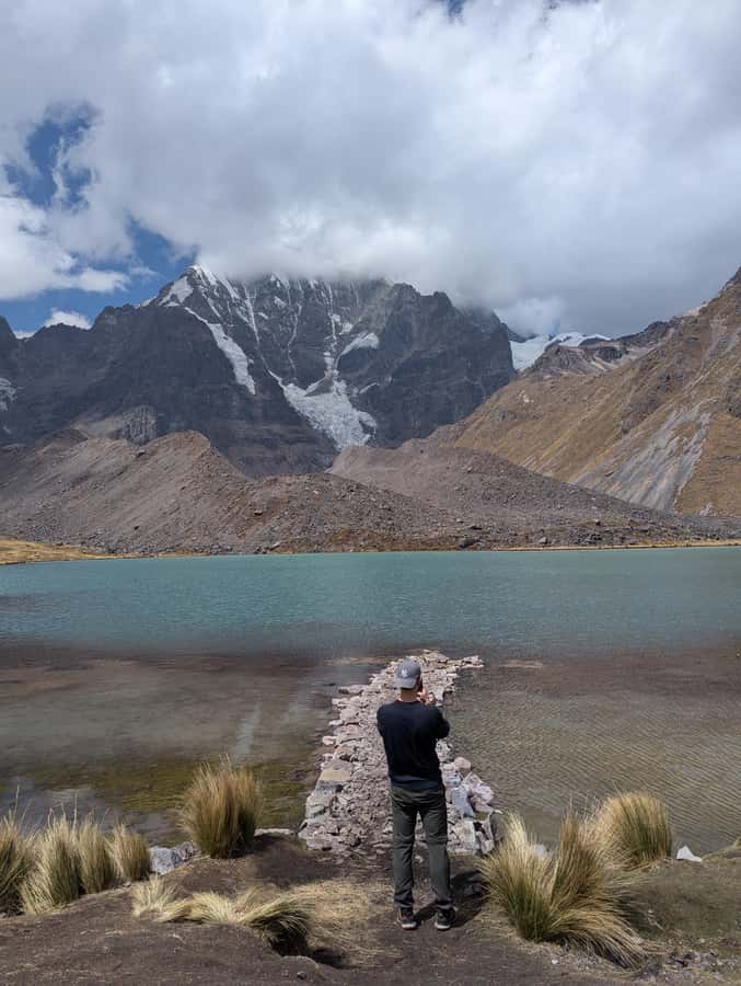 Horseback Riding at 7 lakes Ausangate Private |Optional Hike - From lagoon to lagoon, 10 km total hiking with alpacas around you