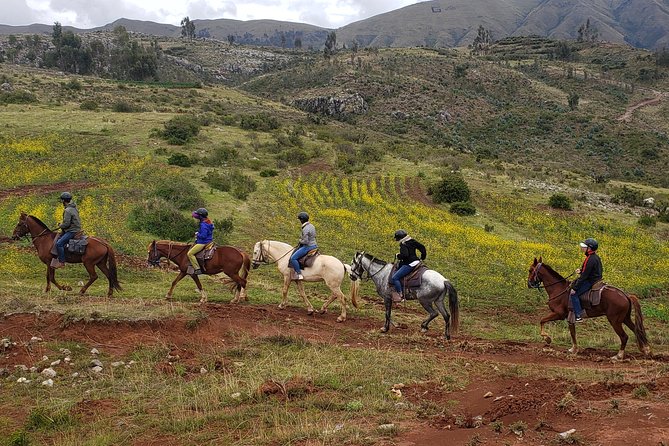 Horseback Tour in cusco to Temple of the Moon & Hidden temples - Vieja Estancia Ranch, safety gear, and the riding lesson