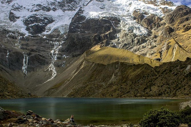 Humantay Lake Full Day Hike - Humantay Lake itself: turquoise lagoon and glacier-backed photos