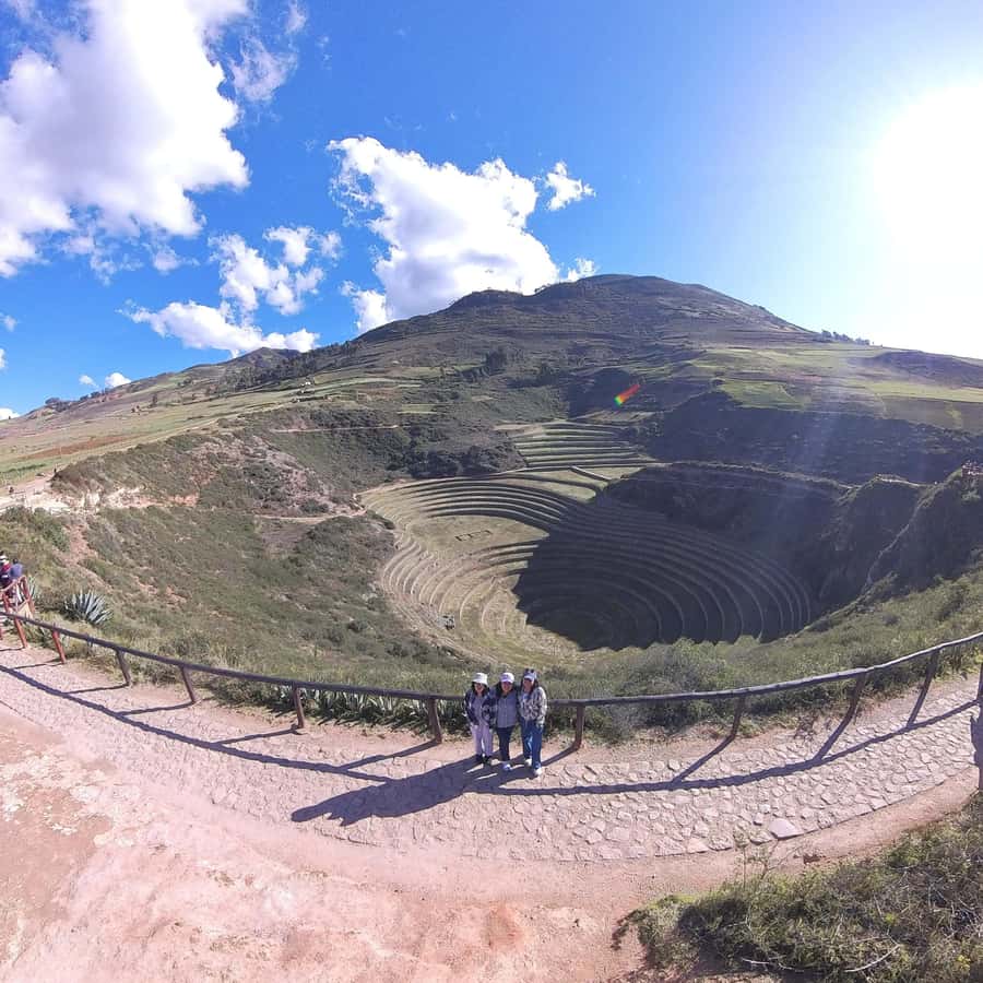 Moray and Maras half day tour - Moray archaeological complex: circular terraces with an experimental purpose