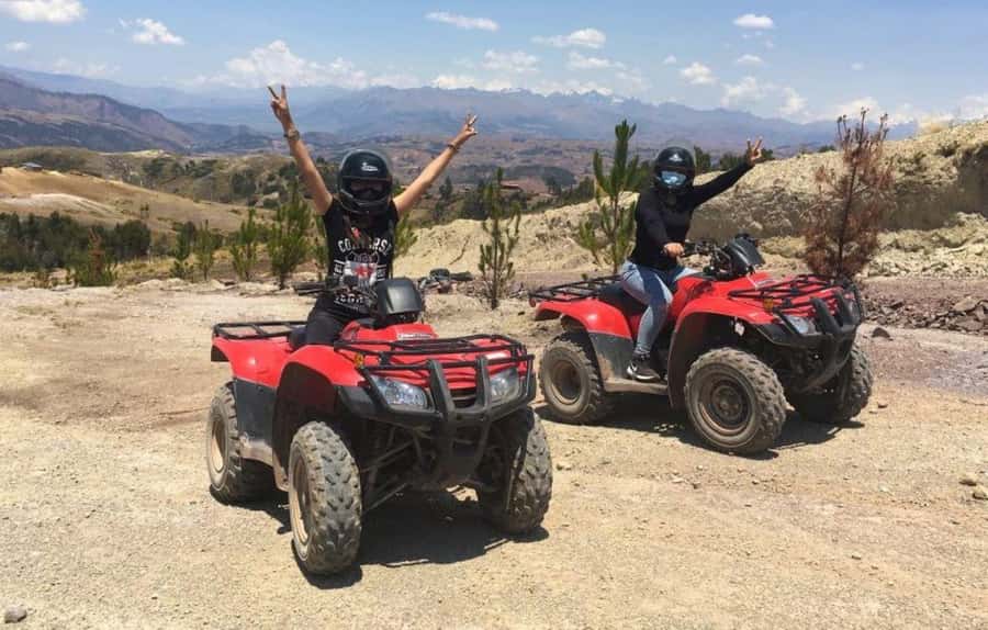 New attraction Morada de los dioses in ATVs - The ATV ride: adrenaline with real safety support