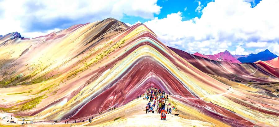 One day tour to Rainbow Mountain and Red Valley (optional) - Ausangate surroundings: wildlife, glaciers, and the sacred context